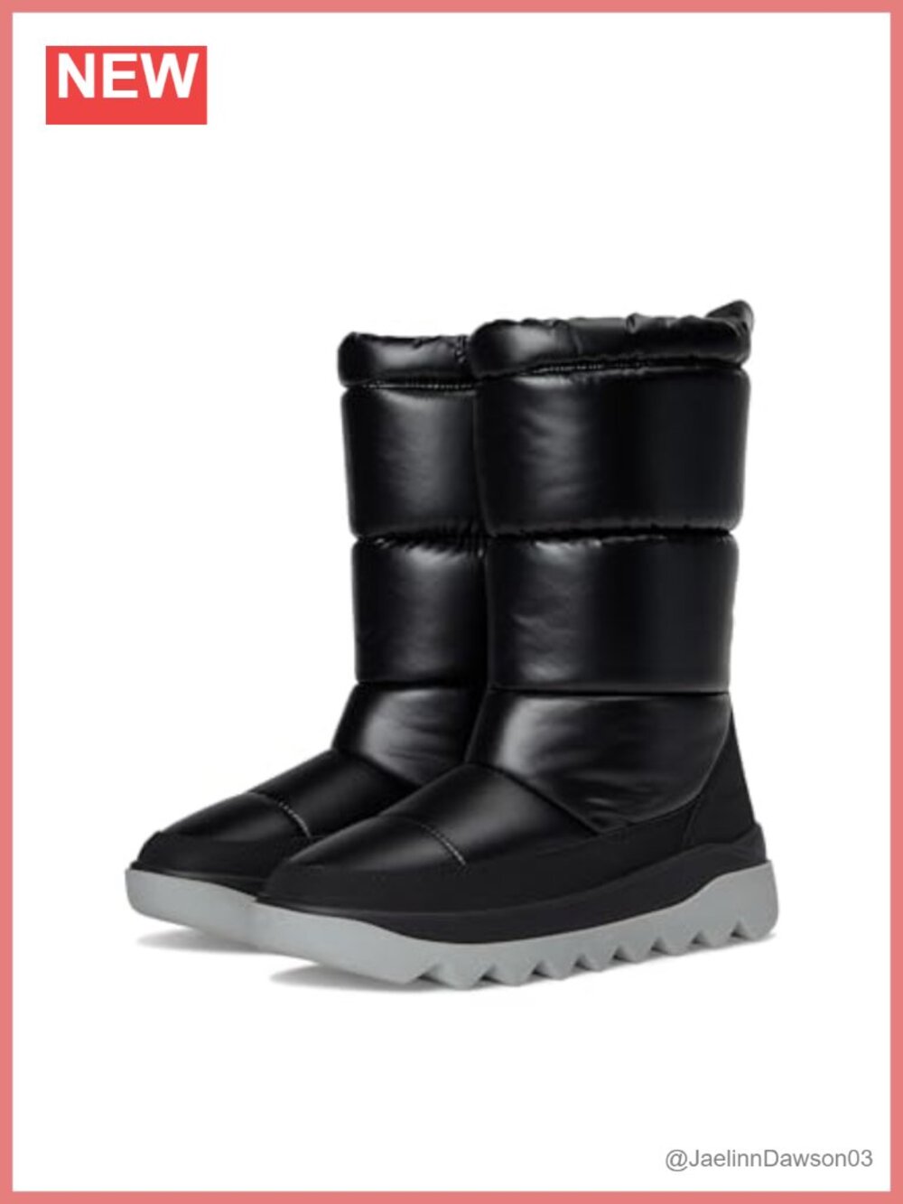 COUGAR Baneta Waterproof Snow Boots Nylon Insulated Mid-Top Winter